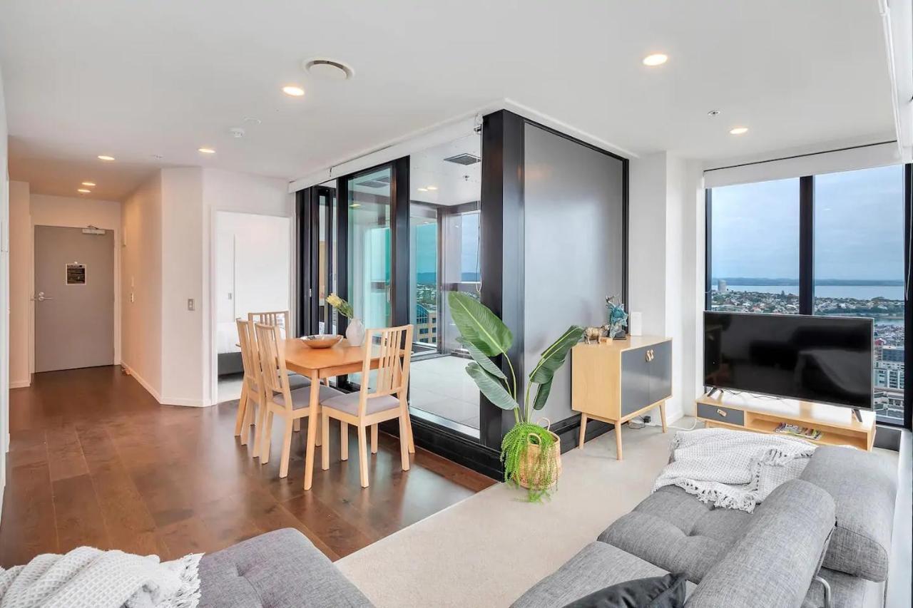 Amazing Harbour, Skytower And Rangitoto Views Leilighet Auckland Eksteriør bilde